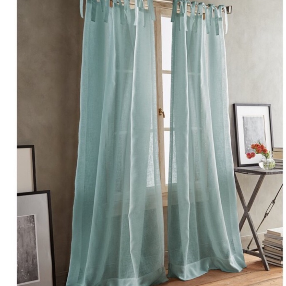 DKNY Paradox Tie Tabs Window Panels 50” x 63”